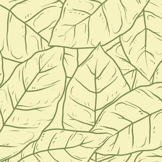 tobacco leaves pattern