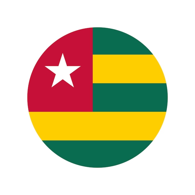 Togo Round flag