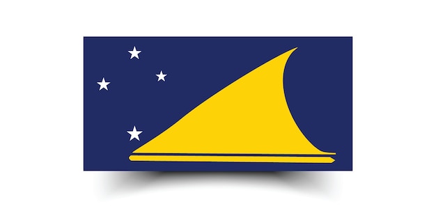 Vector tokelau flag