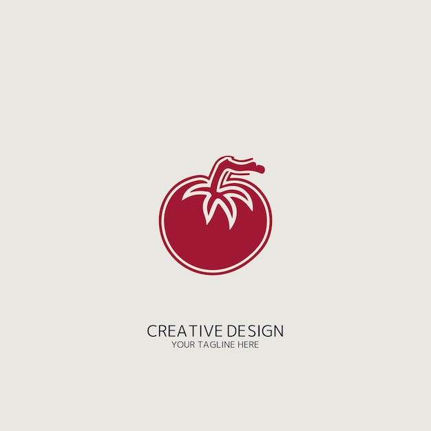 tomato logo vector