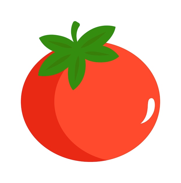 Tomato Vegetable Icon Healthy food Vector illustration