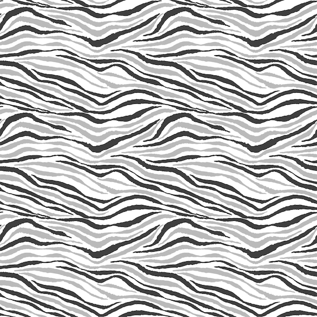 TONAL TIGER ANIMAL SKIN SEAMLESS PATTERN