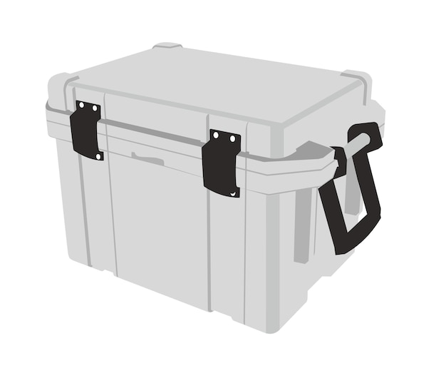 Tool box icon Construction toolbox icon on white background