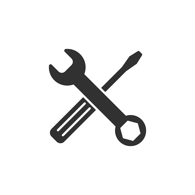 Tools iconsVector illustration isolated on white background