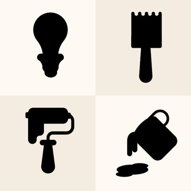 Tools  silhouette vector