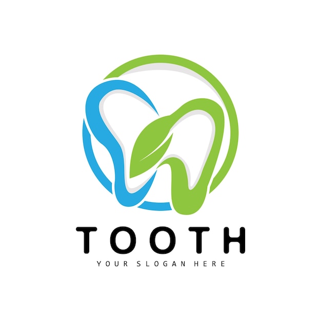 Tooth logo Dental Health Vector Care Brand Illustration