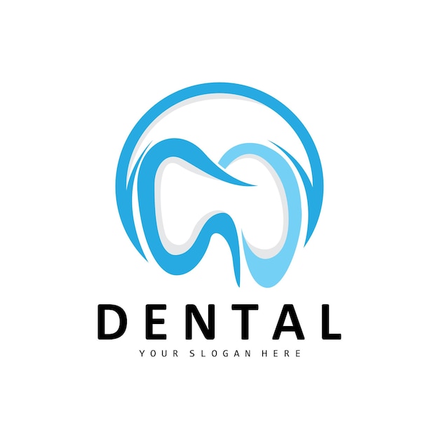 Tooth logo Dental Health Vector Care Brand Illustration