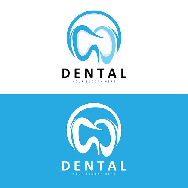 Tooth logo Dental Health Vector Care Brand Illustration