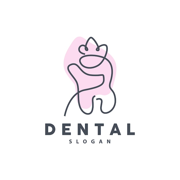 Tooth logo Dental Health Vector Care Brand Illustration