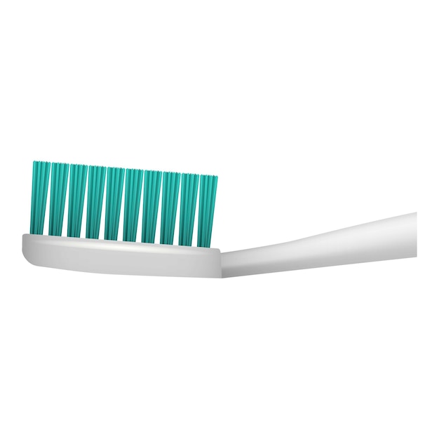 Toothbrush icon Realistic illustration of toothbrush vector icon for web