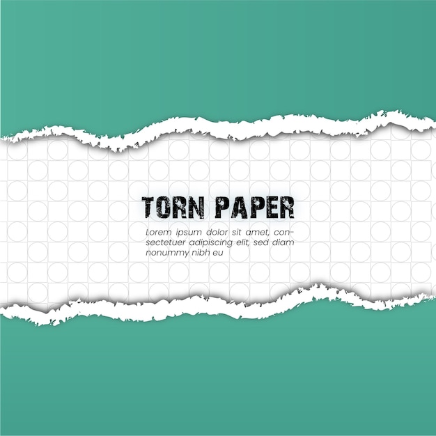 torn paper