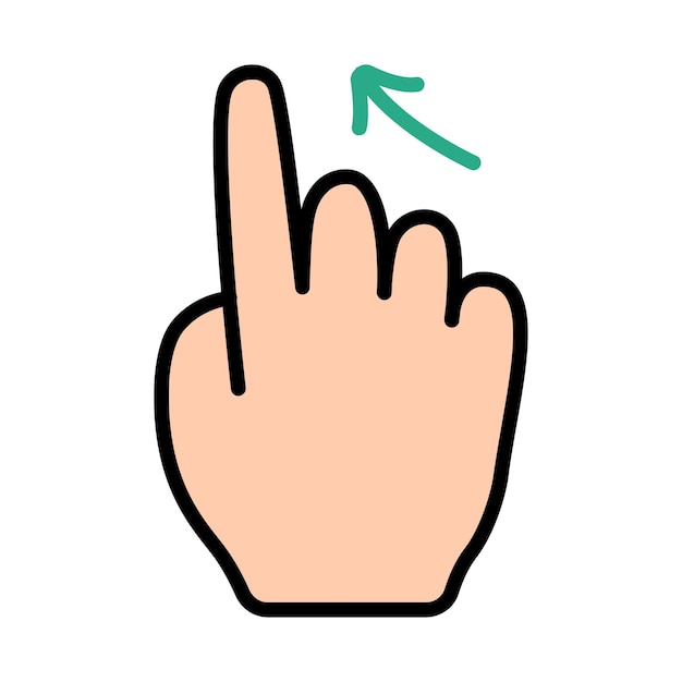 Touch pad icon Index finger doubleclick decrease increase turn rotation approximation press Scrolling click arrow sensor turn Zoom in move response time x2