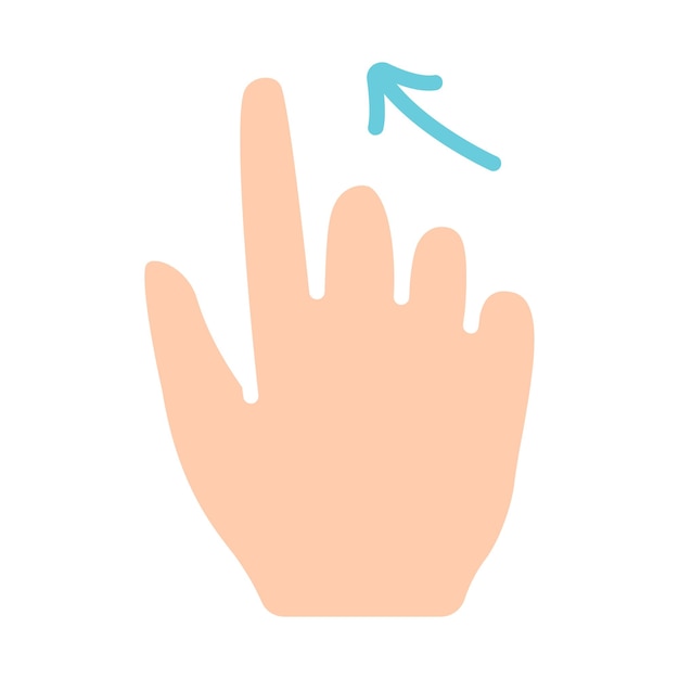 Touch pad icon Index finger doubleclick decrease increase turn rotation approximation press Scrolling click arrow sensor turn Zoom in move response time x2