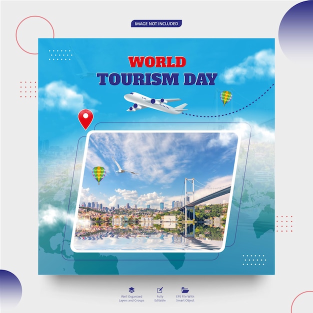 Vector tourism day world travel concept plane around the world travel and tours