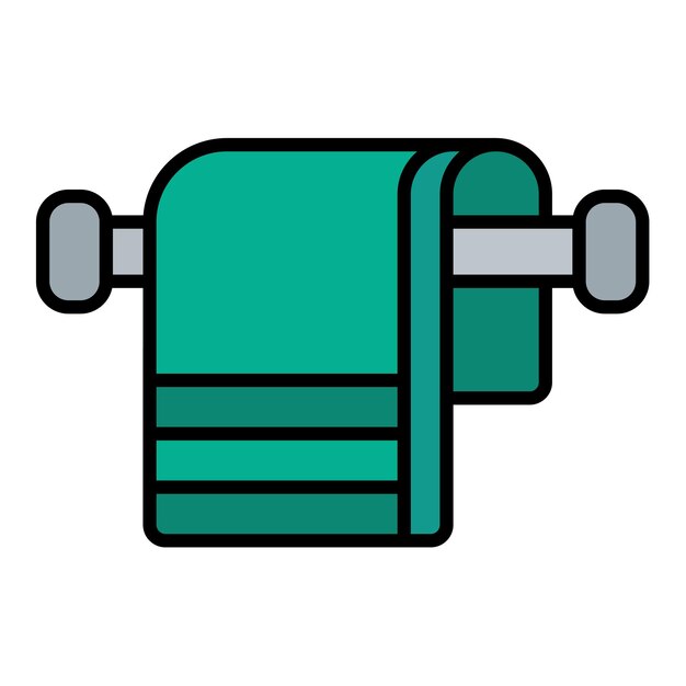 Vector towel icon