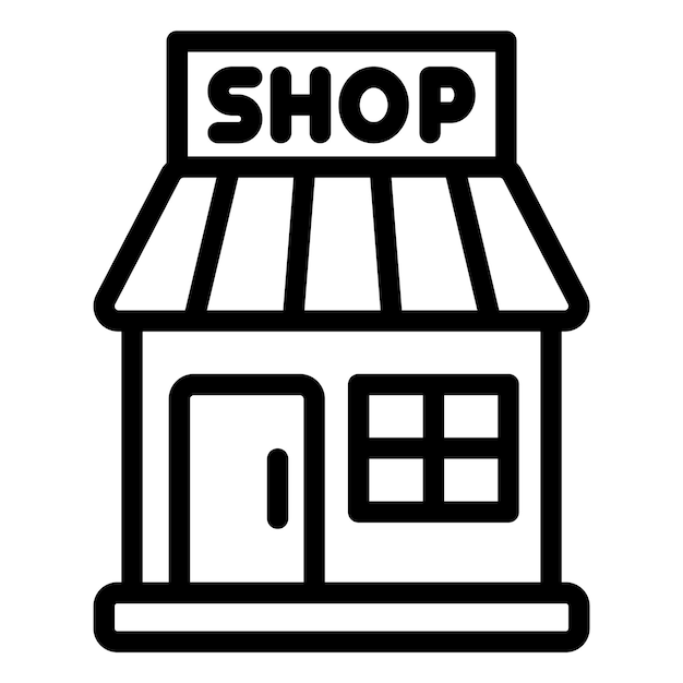 Toy shop Vector Icon Design Illustration