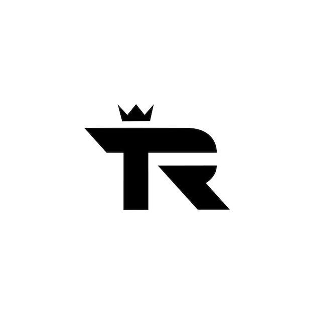 Vector tr letter logo