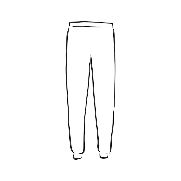 Tracksuit vector sport fashion garment man, tracksuit, vector sketch illustration