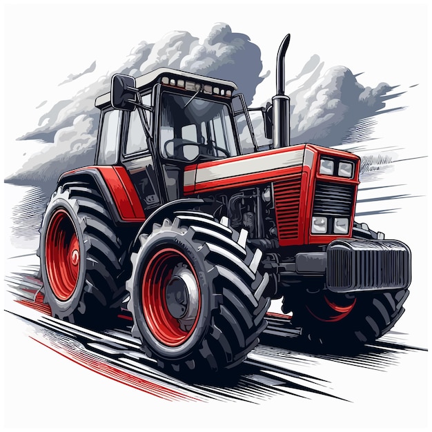 tractor vector design