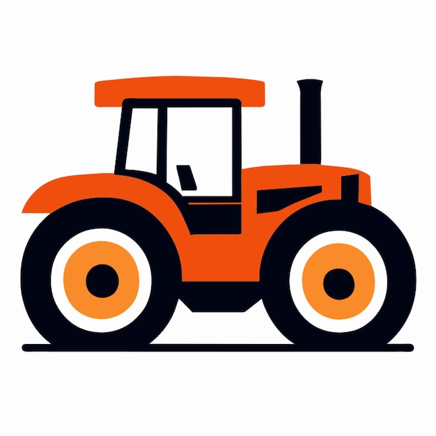 tractor vector illustration