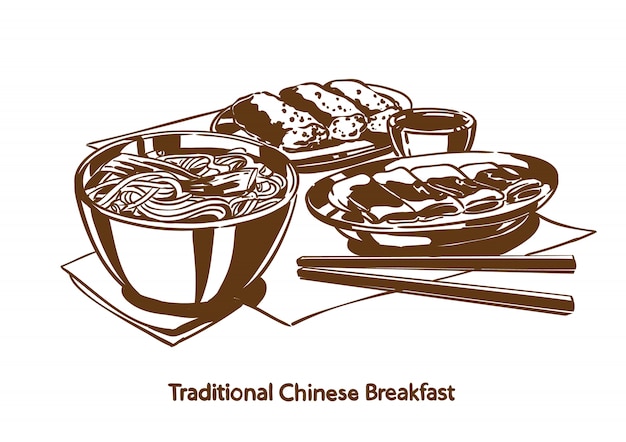 Traditional Chinese breakfast