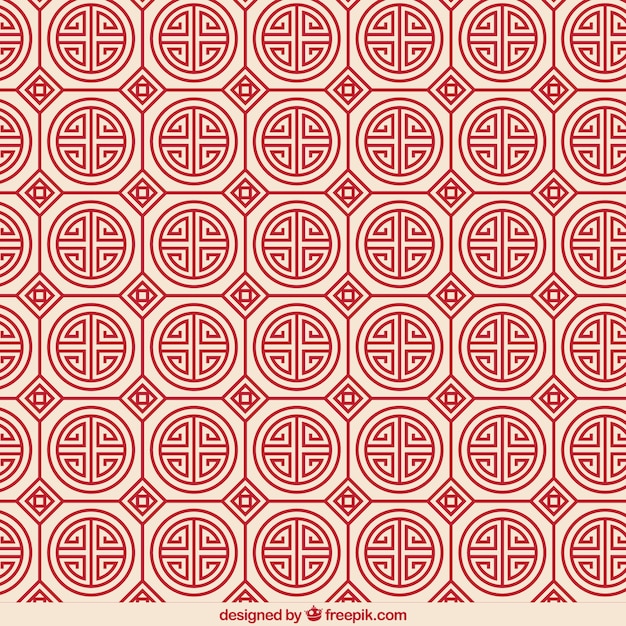 Vector traditional chinese pattern