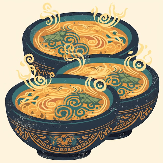 Vector traditional designs of yunnan china