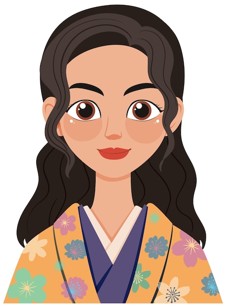 Traditional Japanese Woman Avatar