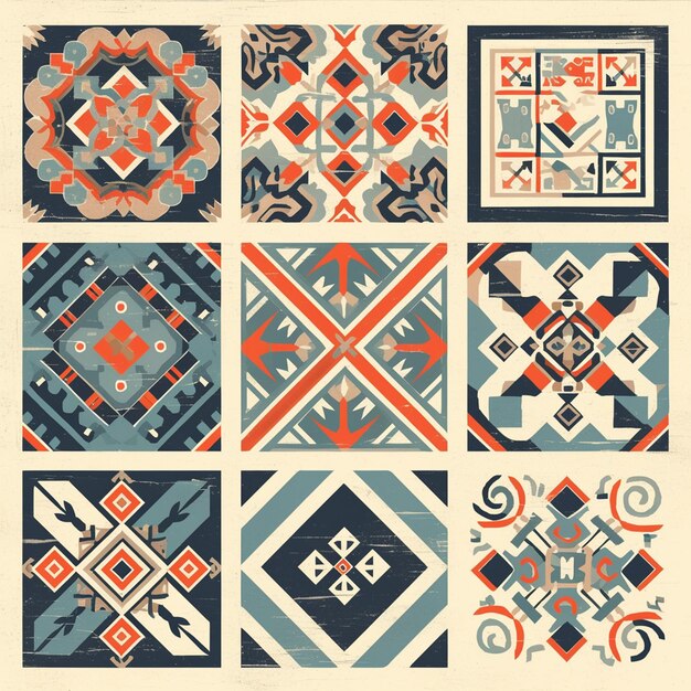 Traditional Motifs of Baku Azerbaijan