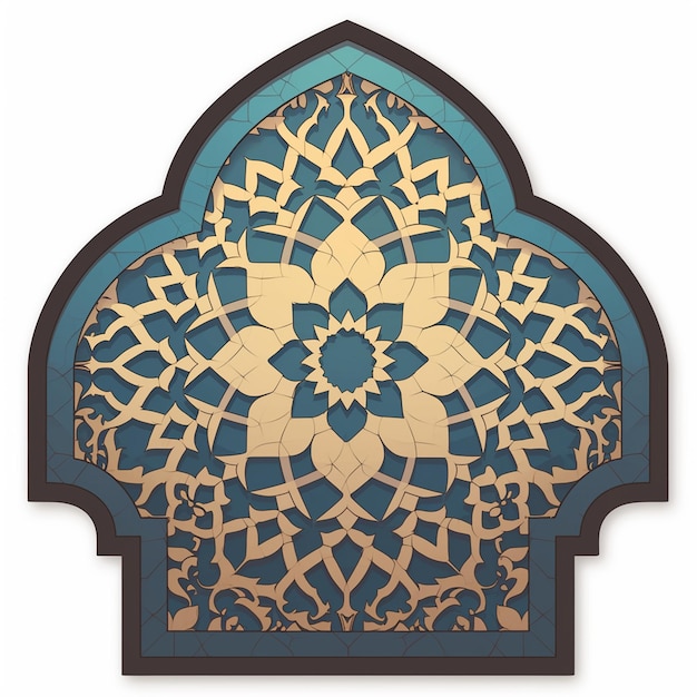 Traditional Patterns of Abu Dhabi United Arab Emirates