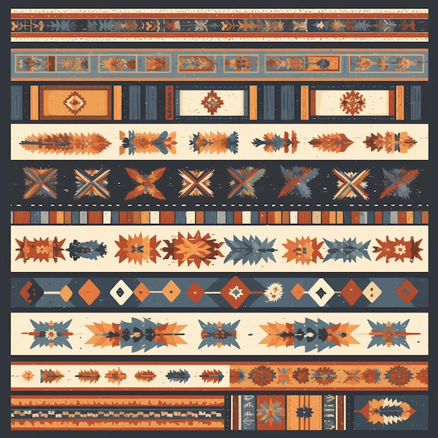 Traditional Patterns from Thimphu Bhutan