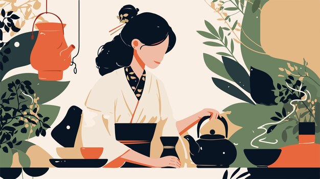 Traditional Serene Tea Ceremony