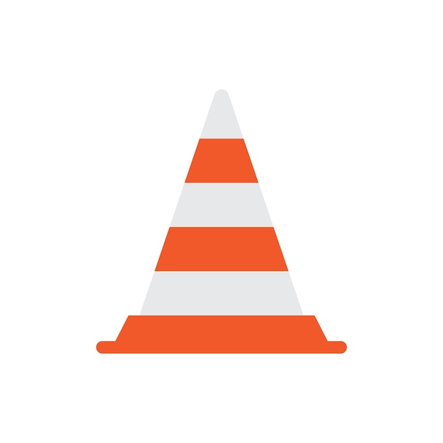 Traffic cone icon