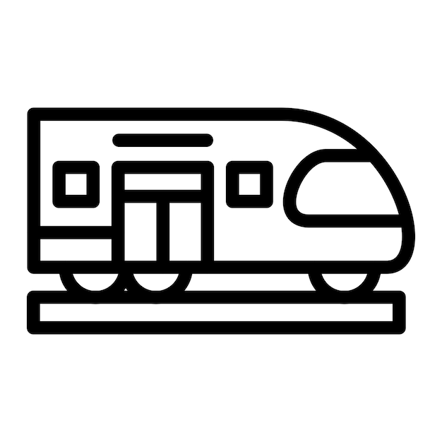 Train Vector Icon Design Illustration