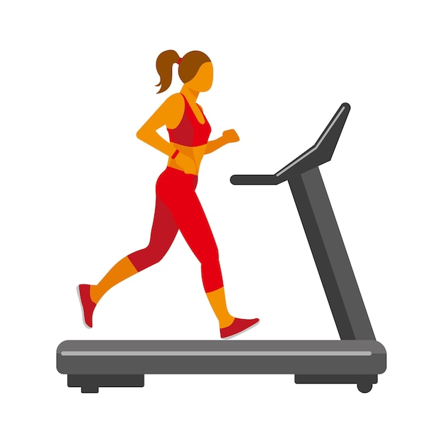 Training on the treadmill