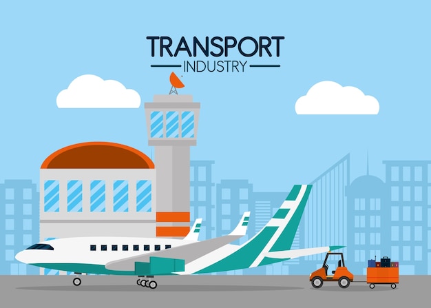 Transport industry air service 