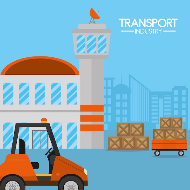 Transport industry air service 