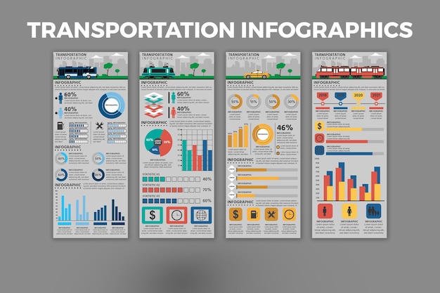 Transportation Infographic Design