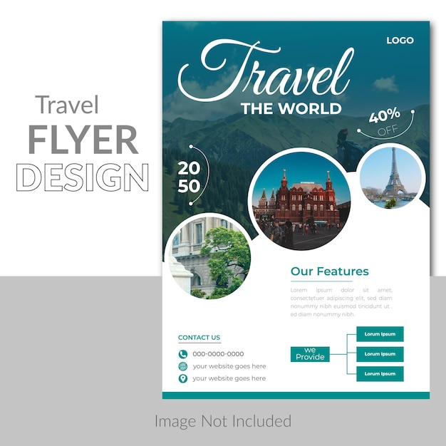 Travel Agency Flyer Design