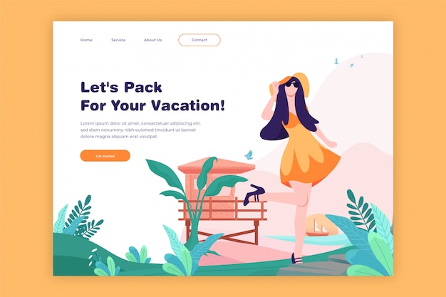 Travel Agency Landing Page