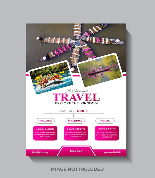 travel business poster design for flyer agency modernist travel flyer design template