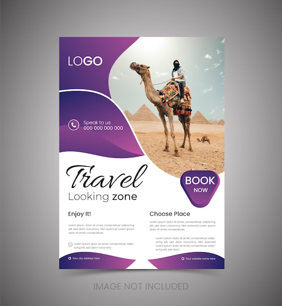 travel flyer design