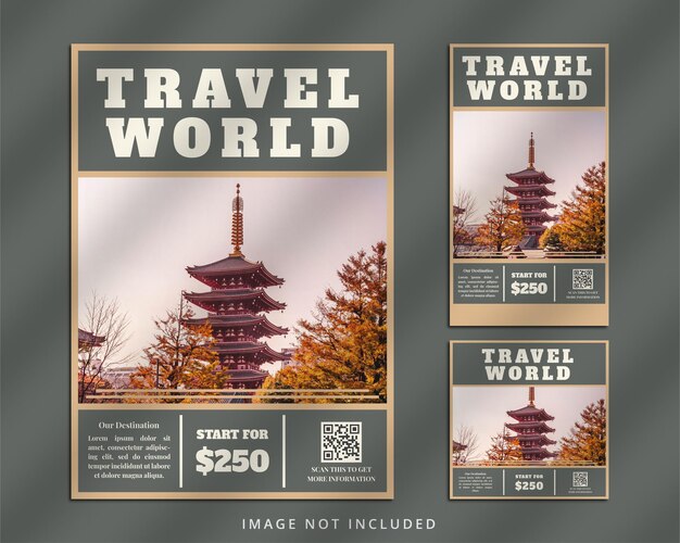 Travel Flyer And Instagram Template