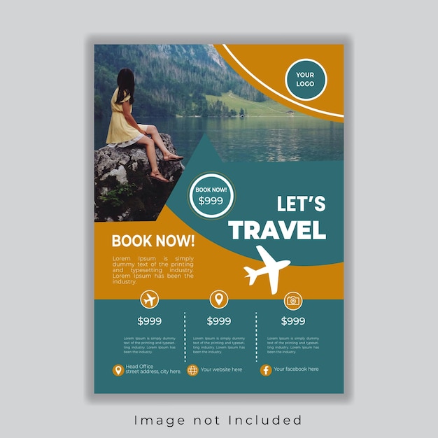 Travel Flyer Poster Design Template