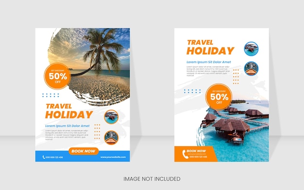 travel flyer template