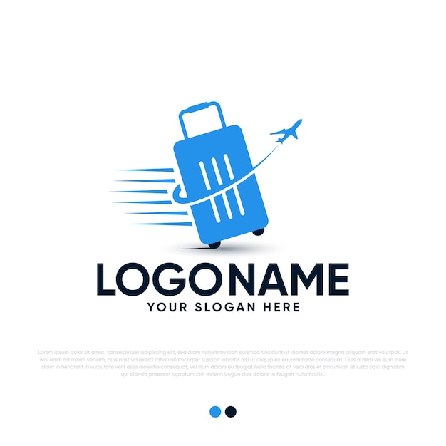 Travel Logo Design Premium Vector