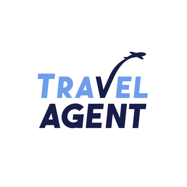 Vector travel logo design and travel agency logo