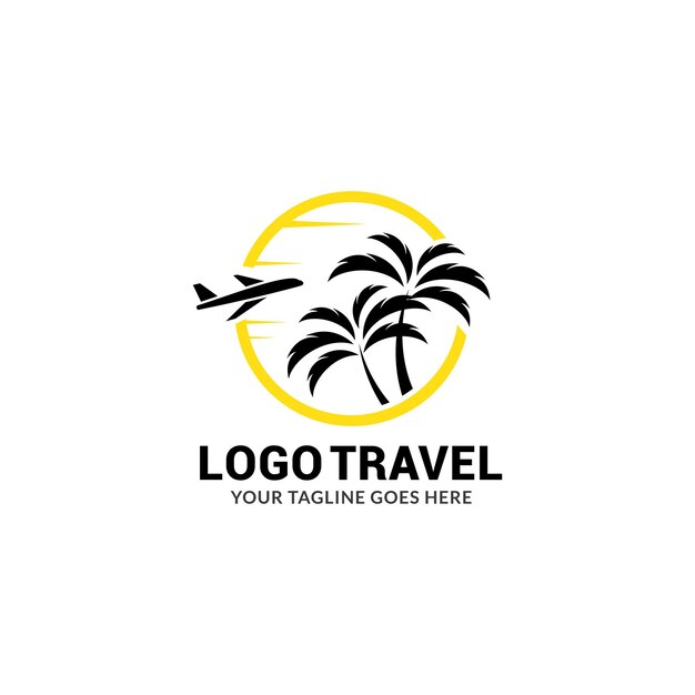 travel logo icon vector illustration.