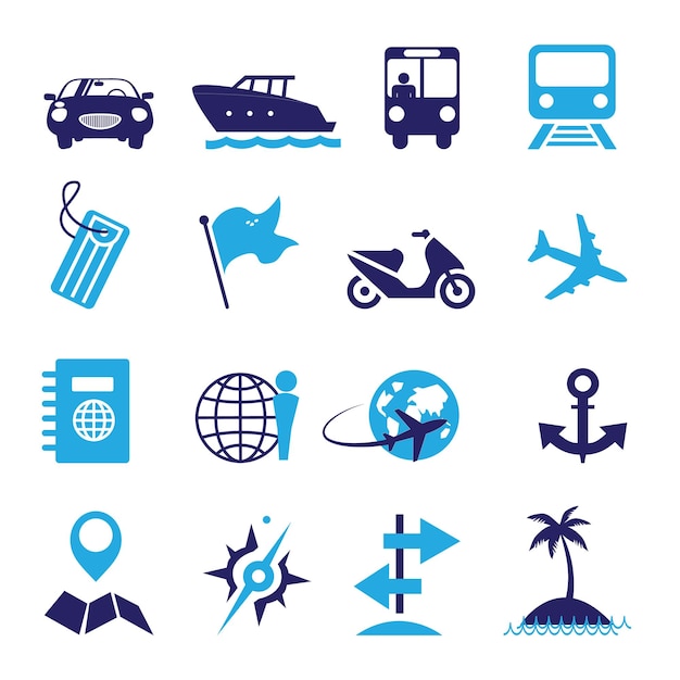 Travel logo icon