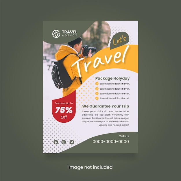 Travel Sale Flyer Template